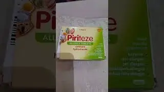 PIRITEZE ALLERGY TABLETS