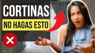 CORTINAS! NO COMETAS ESTOS ERRORES 😱 Cómo Solucionarlos YA! Diseño de interiores