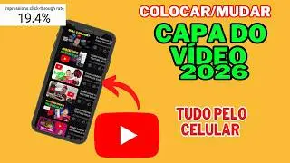 How to add a cover to a YouTube video using your cell phone 2026