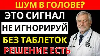 ШУМ В УШАХ УХОДИТ! 🔔 ПРОСТЫЕ СПОСОБЫ БЕЗ ЛЕКАРСТВ | здоровье после 60