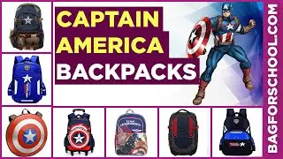 Captain America Backpacks: 🎞️ 20+ Best Captain America Backpack Collection 🎞️