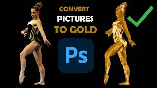Convert Pıctures to Gold | Photoshop Tutorial