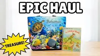 Epic Junk Journal Thrift Haul: Treasures found