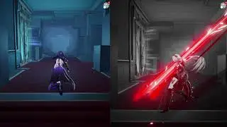 Acheron running vs Acheron skill Quadrivalent Ascendance