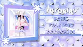 BASIC POLAROID ZOOM/SLIDE TRANSITION | ALIGHT MOTION TUTORIAL 💜