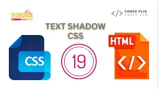 CSS  Shadow Property | Apply shadow to text in css I techshub tutorials