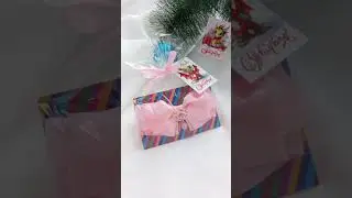 Банты на заколке к празднику #подарок #бантики #заколка #бант