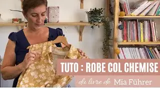 Tuto COUTURE : Coudre une robe avec un col chemise étape par étape