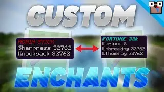 How To Get MODDED Enchants On Bedrock Edition! (Windows10)