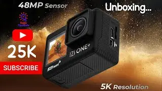IZI One 5K Action Camera Unboxing-2024 || Gujarati Review Action Camera