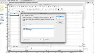 How to extract tabular data from a web page into LibreOffice using 