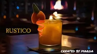 RUSTICO  cocktail ( recipe and how to make ).
