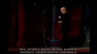 George Carlin - Pubblicità - SUB ITA