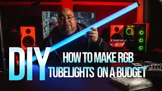 BUDGET rgb tube lights for video