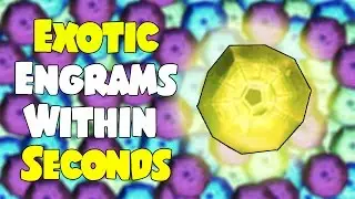 Destiny: HOW TO GET EXOTIC AND LEGENDARY ENGRAMS FAST