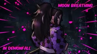 Becoming Hybrid and obtaining Moon breathing in demonfall (its OP)