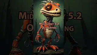 Midjourney 5.2 Outpainting animation test 