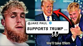 JAKE PAUL LINKS UP WITH DONALD TRUMP