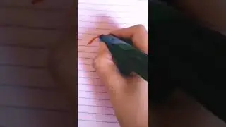 writing number 3