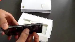 Huawei Ascend P7 (black) - first unboxing and first boot