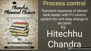 Transient Response Of STH with P-I Control System
