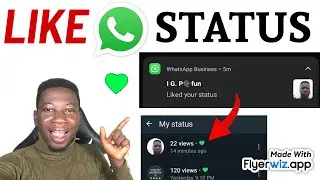 How to like a WhatsApp Status - New Feature to start using!