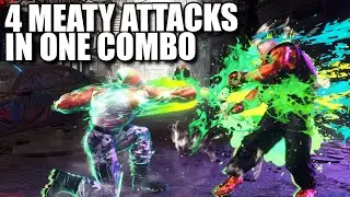 4 Meaty Attacks in 1 Combo! SF6 Guile Combo