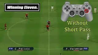 Play Football Games Without Short Pass | Winning Eleven PS1