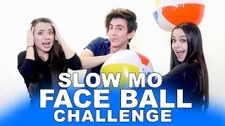 FACE BALL CHALLENGE - Merrell Twins - feat. Bobby Mares