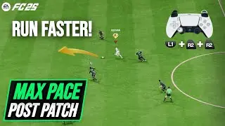 How To Get The MAXIMUM PACE & RUN FASTER *Post Patch* In EA FC 25!