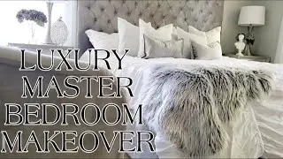 NEW LUXURY MASTER BEDROOM TOUR!!! MODERN LUXURY 