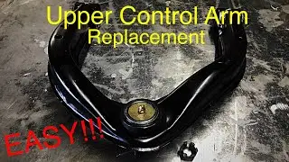 Nissan Titan Upper Control Arm Replacement (fast and easy)