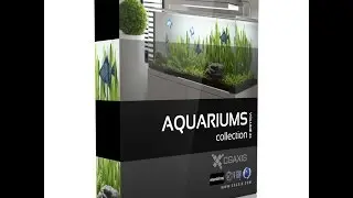 3DSMAX MODELS CGAXIS VOLUME 24 AQUARIUMS