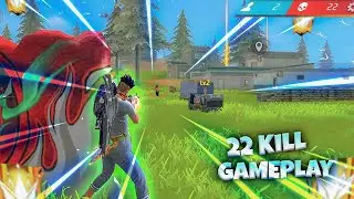 22 Kills Gameplay | Free Fire Gameplay | Solo Vs Squad Gameplay | #freefire