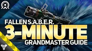 FALLEN SABER FARM // 3-Minute Grandmaster Walkthrough #destiny2 #grandmasternightfall #guide