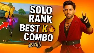 Infinite HP with K Character for BR Solo Rank Push | Free Fire Tamil
