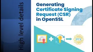 High level on how to request CSR & covert SSL cert to  PVCS12 file?