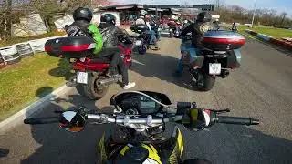 MOTO-MEET Full rideout @ MK Highlanders | YAMAHA XT660X + AKRAPOVIČ [4K]