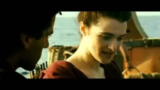 Escena de Ágora (2009) - Hipatia y Orestes prueban que la Tierra podría estar moviéndose