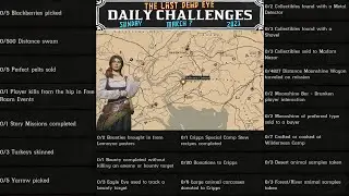 Blackberry Yarrow Turkey Madam Nazar Locations Daily Challenges RDR2 Red Dead Online (3/7/21)
