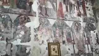 Pinareti's monastery.  Georgia 2020. autumn