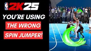This SPIN JUMPER gets you EASY BUCKETS in NBA 2K25!