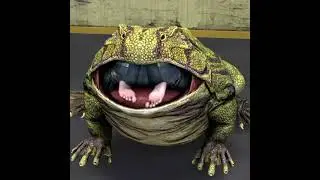 feeding the human frog