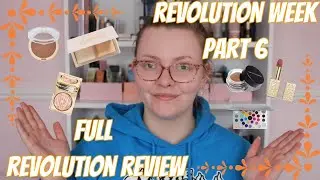 *REVOLUTION WEEK* PART SIX - FULL REVOLUTION REVIEW | MAKEUP REVOLUTION | Effys Place