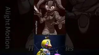 Vanny vs toy chica #fnaf #fnafvs
