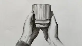 Still life drawing with Camlin shading pencils || pencil shading still life drawing