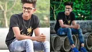 Retouching photos like CB editing in PicsArt by RDX CREATION.