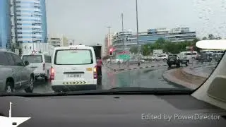 Driving In Dubai !!! 🌧️ in Desert 🏝️