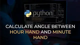 Program to find angle between hands of clock | Python | TCS CODING QUESTION IN PYTHON | TCS CAMPUS