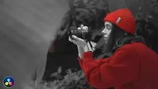 How to Create the Color Pop Effect in DaVinci Resolve | Isolate One Color Tutorial